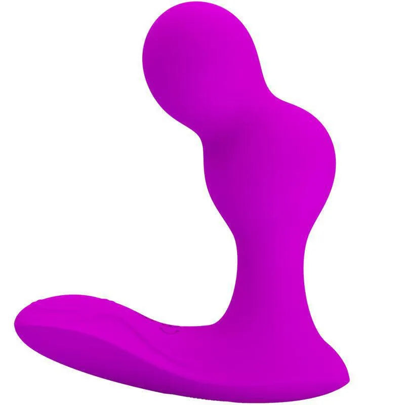 Plug Anal Vibrant Télécommandé Silicone Étanche