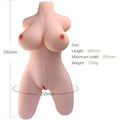 Poupée Gonflable Torse Féminin Réaliste Tpe
