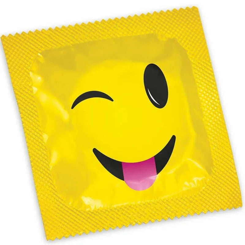 Préservatifs Smiley Pasante Latex 54Mm Fêtes