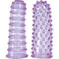 Protège-Doigts Violets Pour Masturbation Féminine