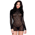 Robe Transparente Noir