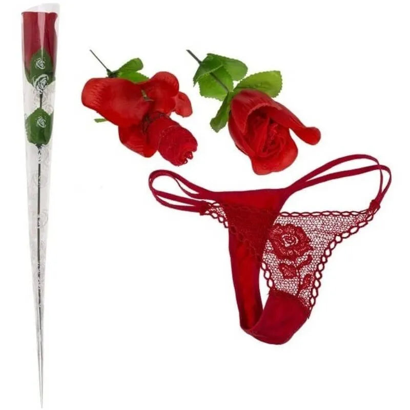 Rose Transformable En String Romantique