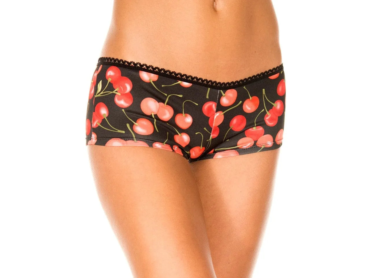 Short Lingerie Imprimé Cerises Féminine