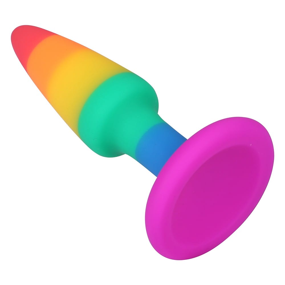 Silicone anal plug