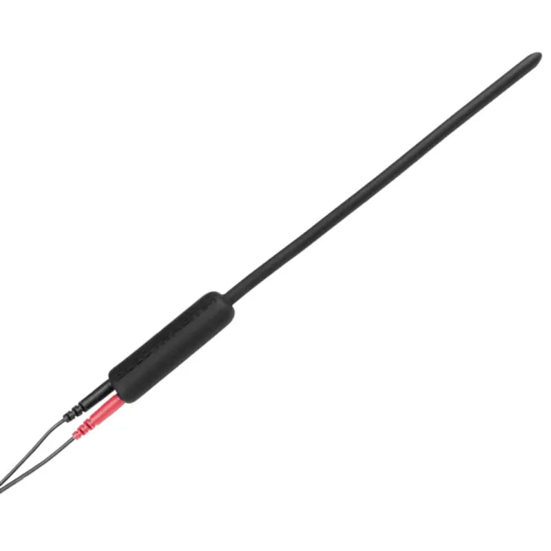 Sonde Urétrale Électro Silicone Noir Flexible