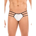 Sous-Vêtement Jock Blanc Style 3 Cordes