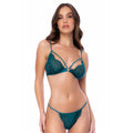 Soutien-Gorge Dentelle À Cils Deux Pièces