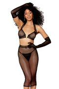 Soutien-Gorge Résille Noire Dreamgirl