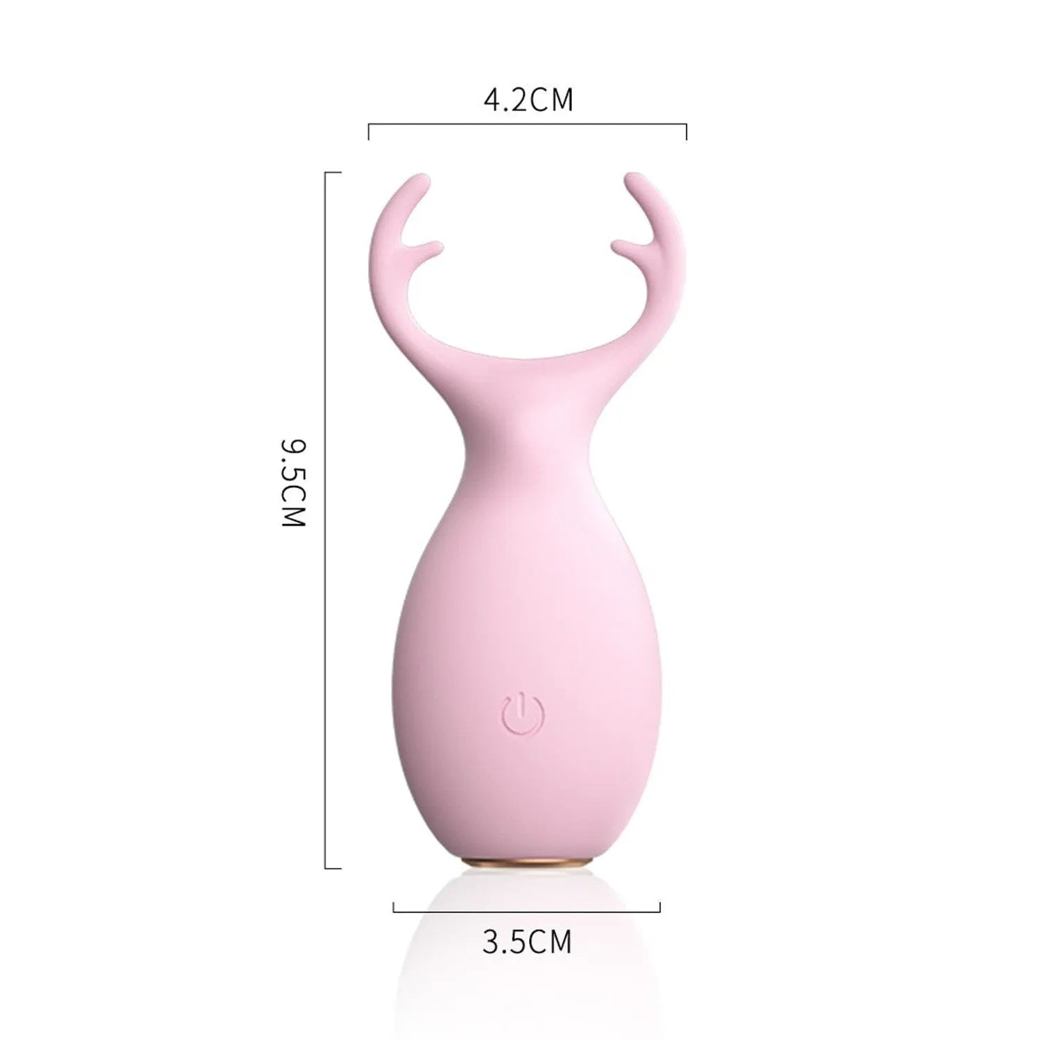 Stimulateur Clitoridien Cerf Silicone Rechargeable Discret