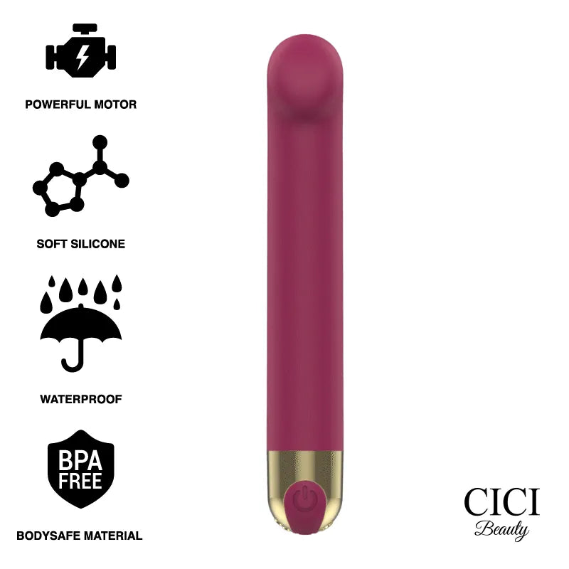 Stimulateur Clitoridien Rechargeable Étanche Silicone