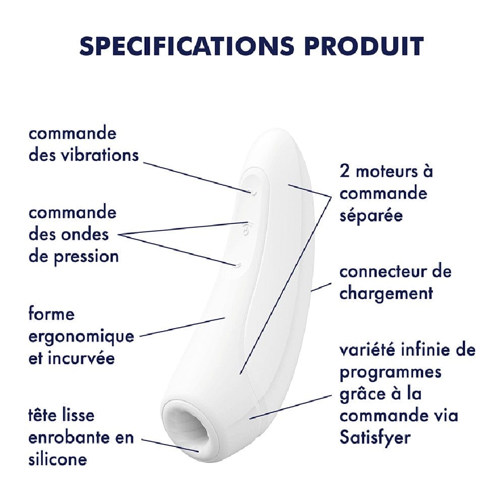 Stimulateur clitoridien satisfyer