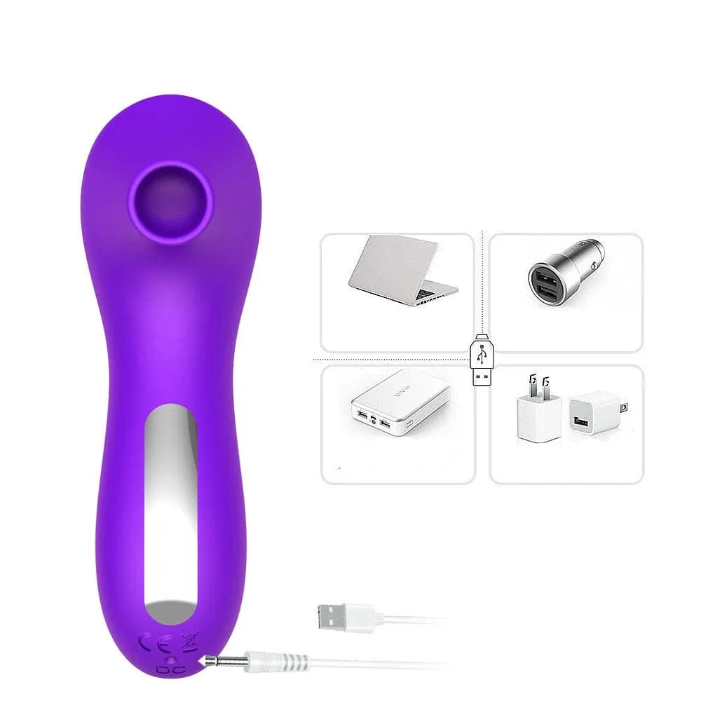 Stimulateur Clitoridien Silencieux Waterproof Silicone