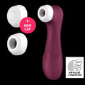 Stimulateur Clitoridien Silicone Médical Ondes Pression