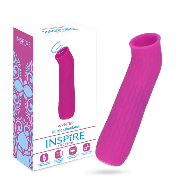 Stimulateur D'Aspiration Silicone Rechargeable Étanche