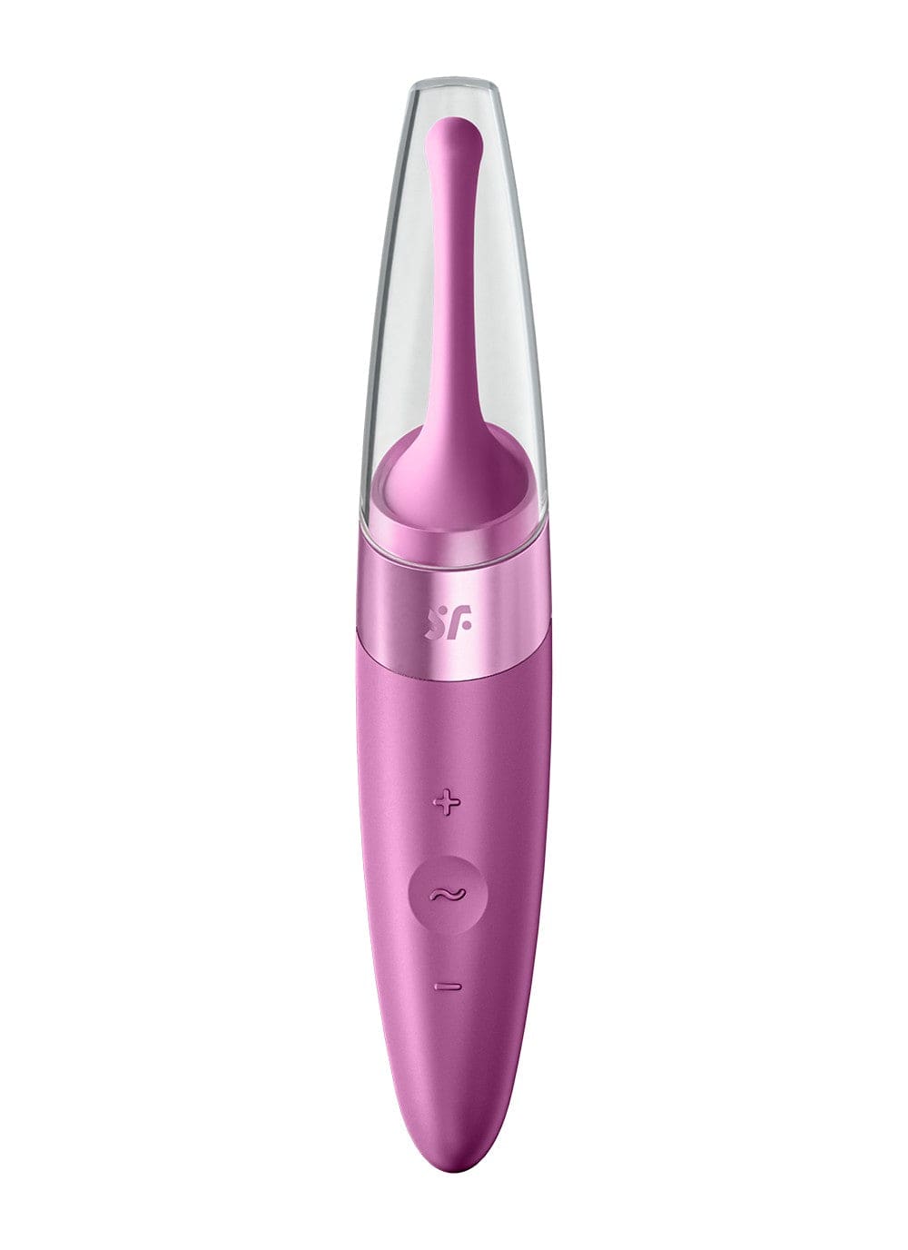 Stimulateur multi zone de voyage USB rose berry Twirling Delight Satisfyer - CC597757