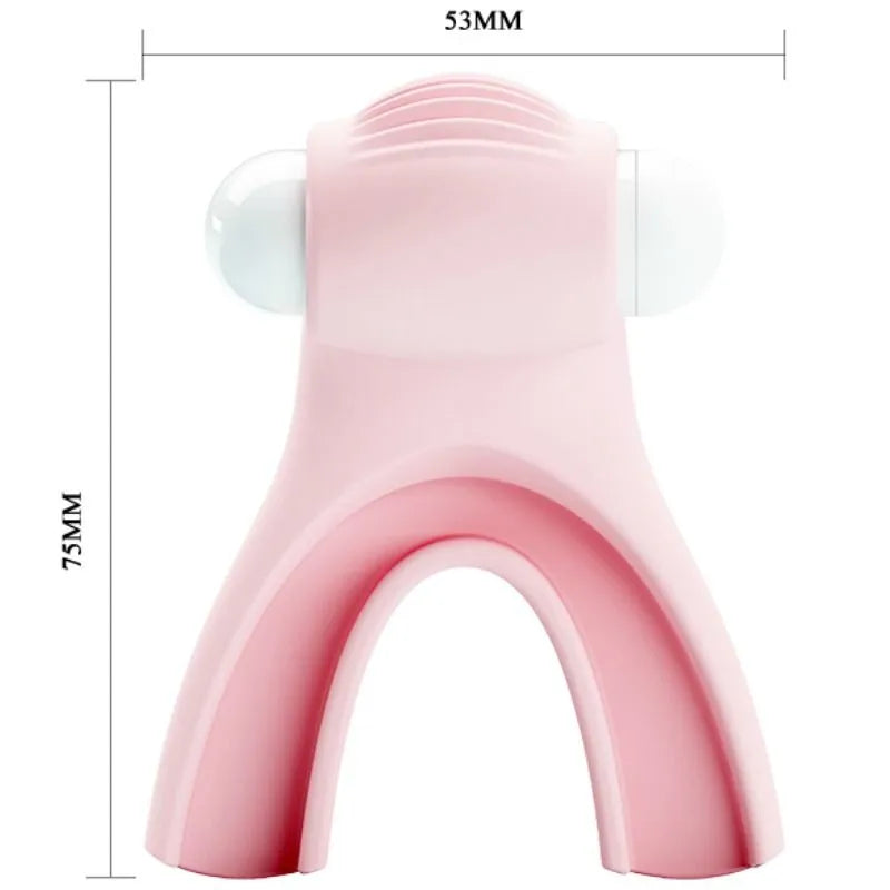 Stimulateur Oral Vibrant En Silicone Unisexe