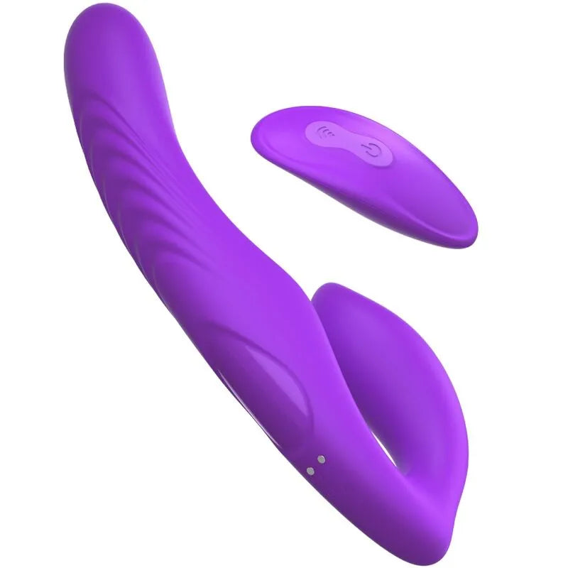 Strap-On Sans Bretelles Silicone Vibrations Puissantes