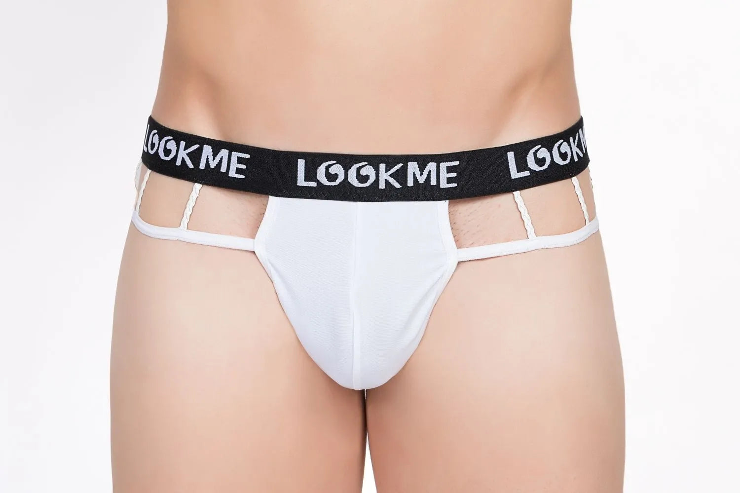String Ajouré Taille Large Ceinture Élastique Look Me