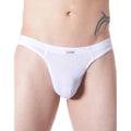String Blanc Homme Élégant En Polyamide Extensible