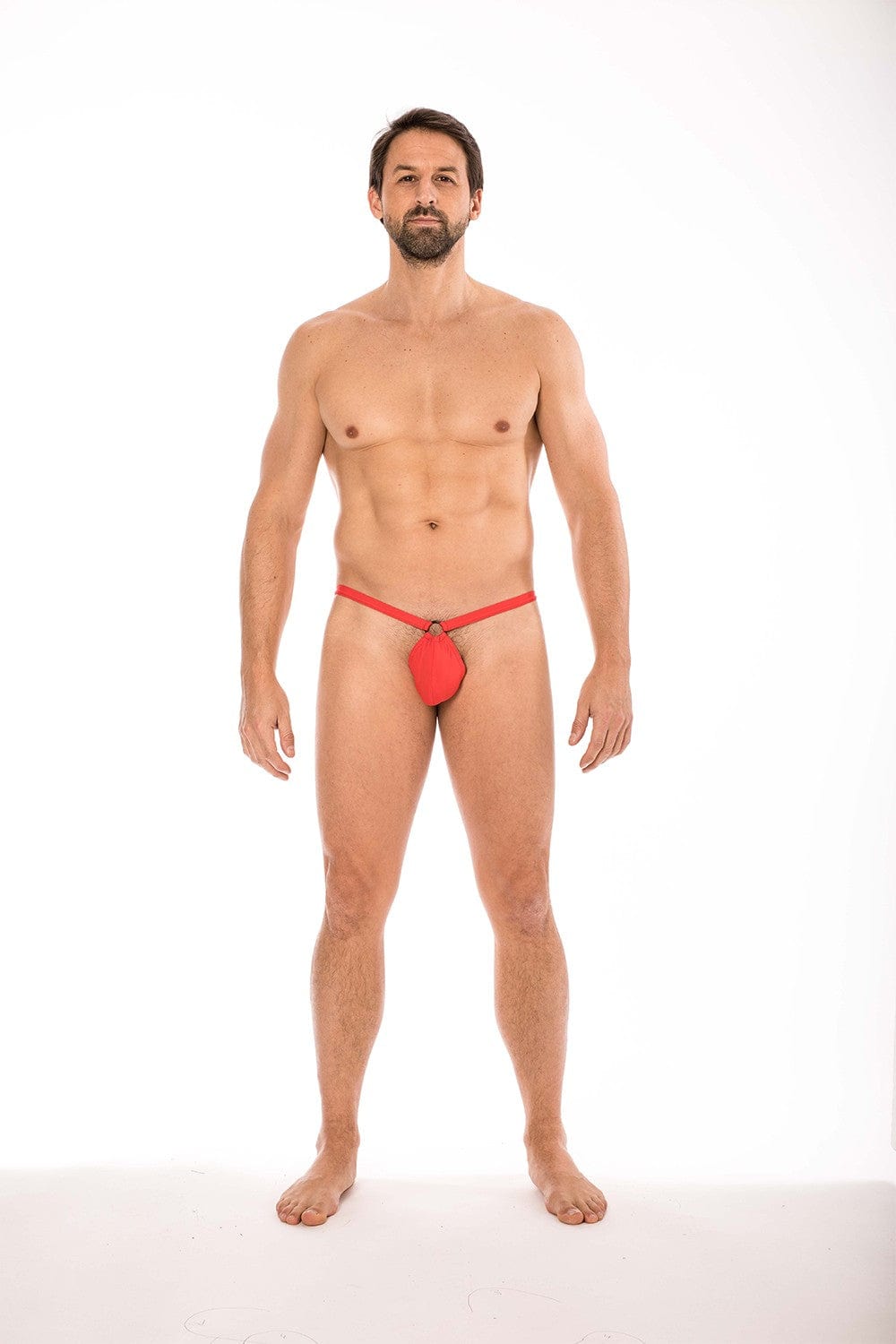 String Rouge Homme