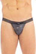 String Sexy Noir Brillant Homme Lookme