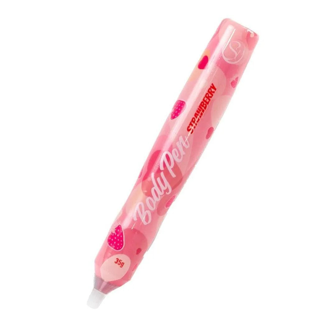 Stylo Comestible Saveur Fraise Pour Préliminaires