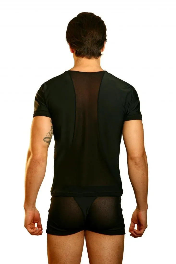 T-Shirt À Œillets Mode Transparent Pour Femmes
