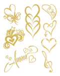 Tatouages Temporaires Hypoallergéniques Waterproof USA Peau Sensible