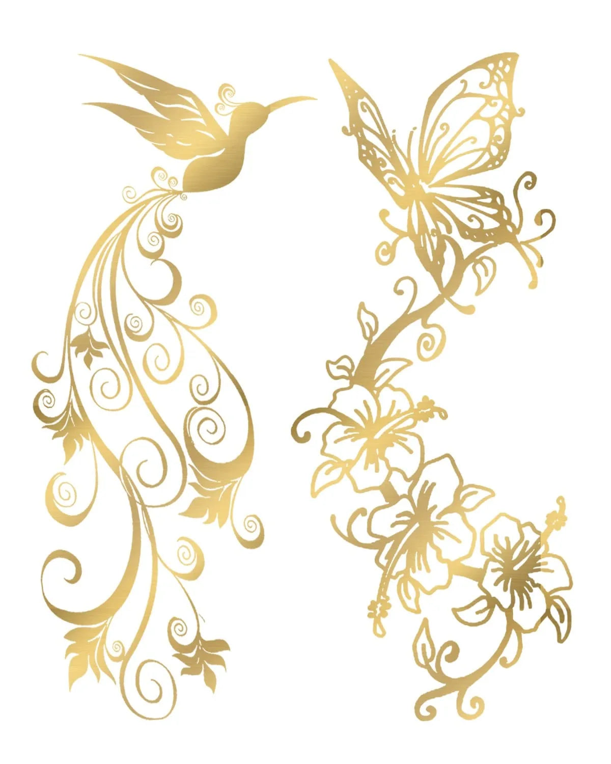 Tatouages Temporaires Hypoallergéniques Waterproof Usa