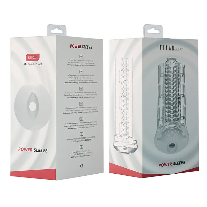 Titan Kiiroo Power Sleeve Vibrations Améliorées