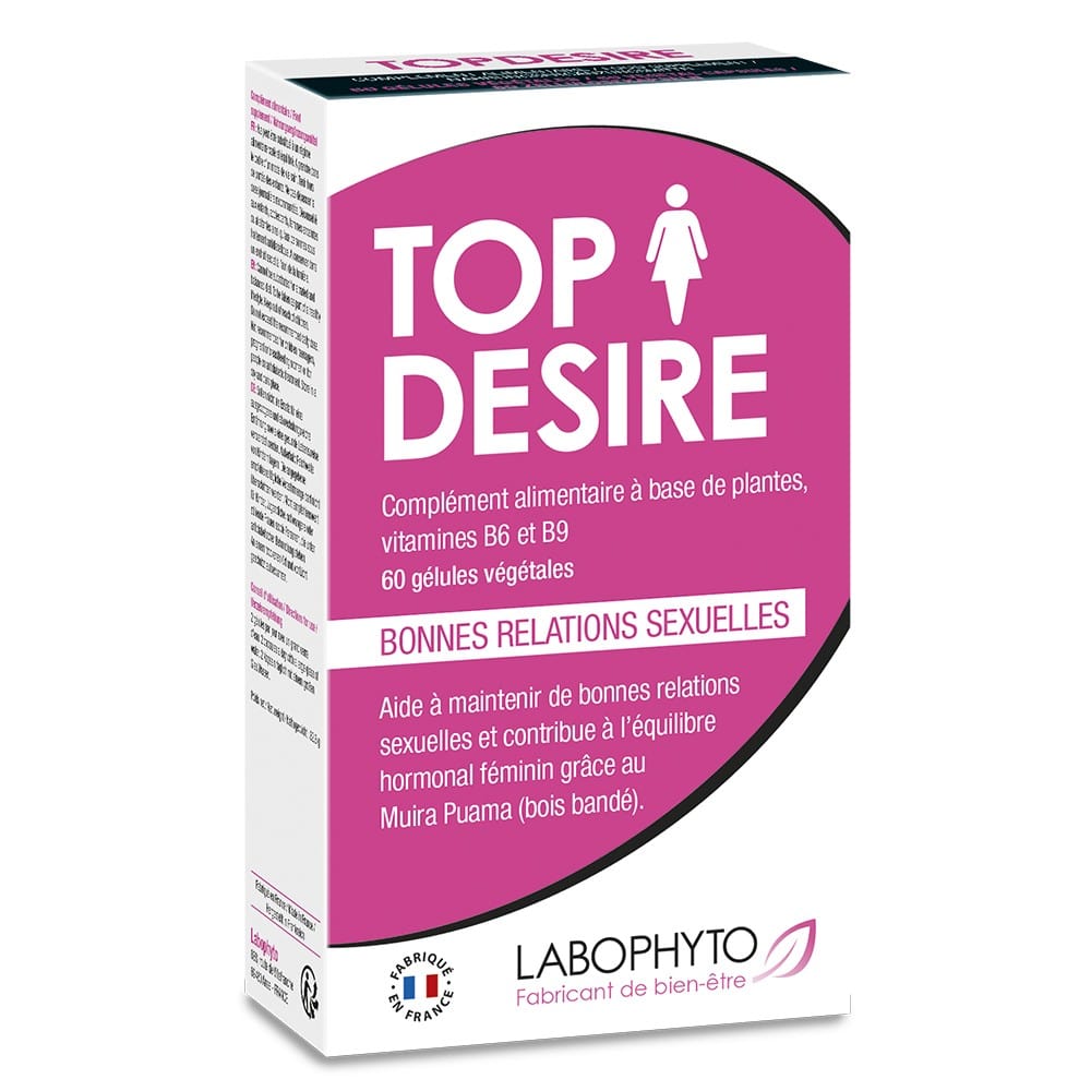 Top Desire Libido femme désir sexuel 60 gélules - LAB11