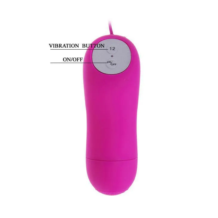 Œuf Vibrant Aquatique Lilas En Silicone