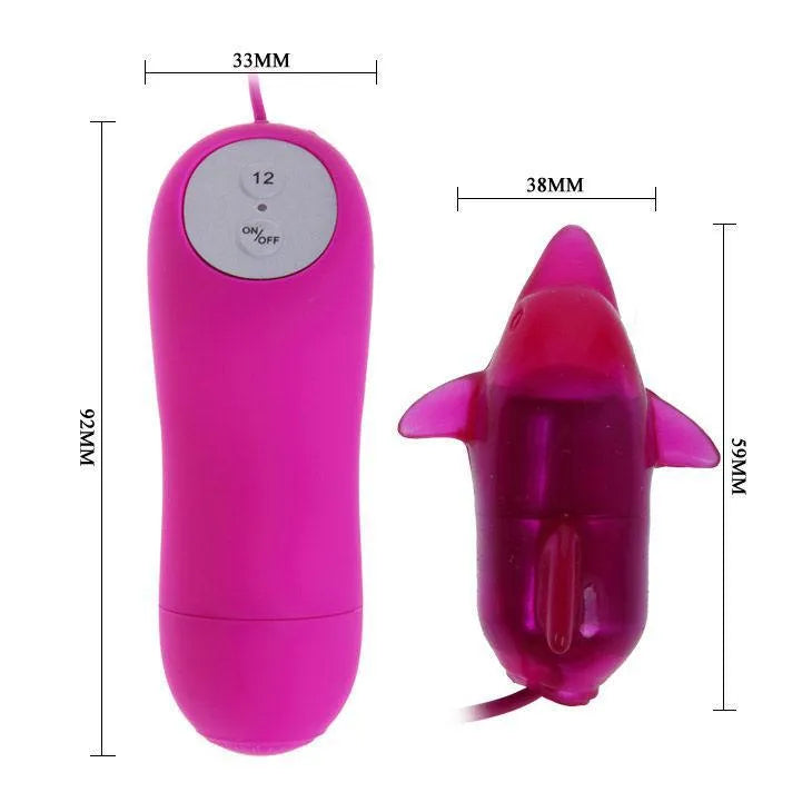 Œuf Vibrant Aquatique Lilas En Silicone