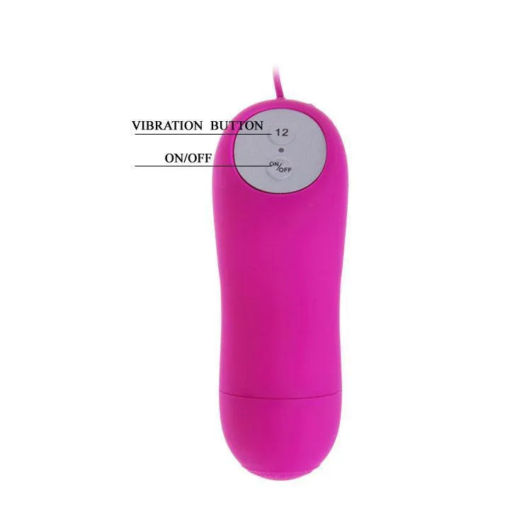 Œuf Vibrant Lilas En Silicone Waterproof