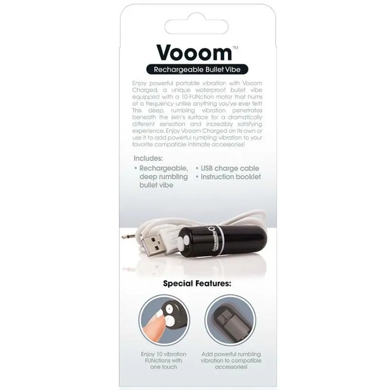 Œuf Vibrant Rechargeable En Noir Submersible