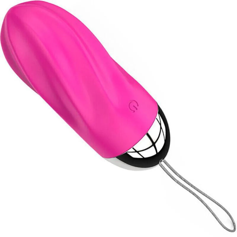 Œuf Vibrant Rose En Silicone Pour Plaisir Intime