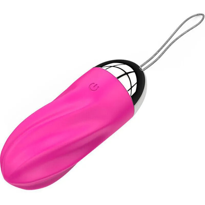 Œuf Vibrant Rose En Silicone Pour Plaisir Intime