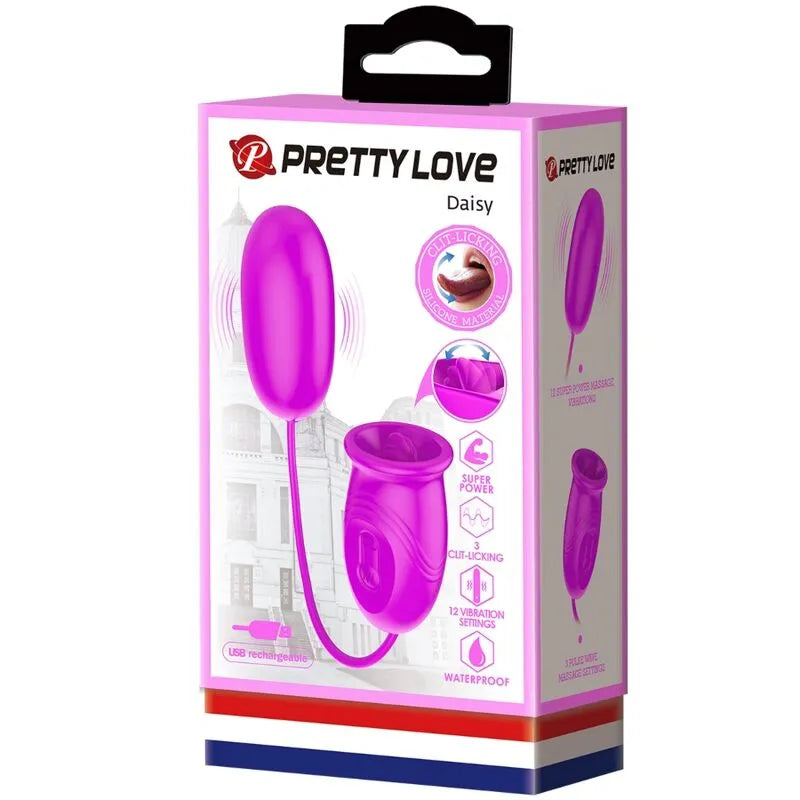 Œuf Vibrant Silicone Violet 12 Vibrations