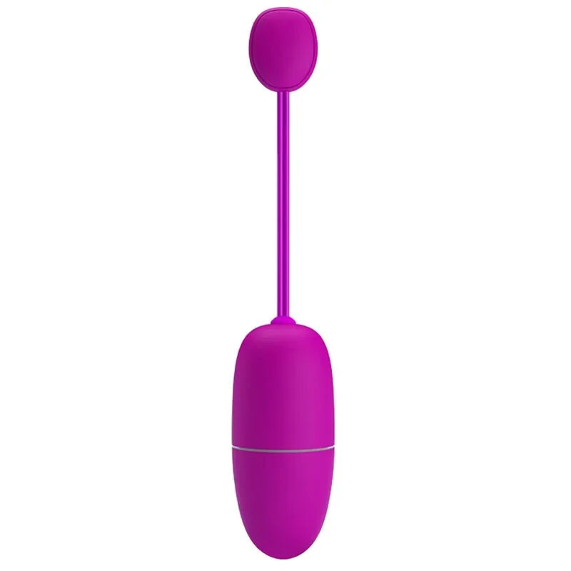Œuf Vibrant Silicone Violet Contrôle App