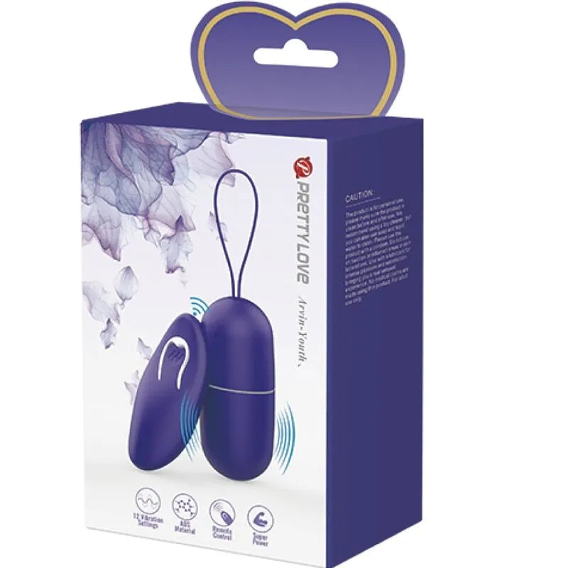Œuf Vibrant Télécommandé En Silicone Violet