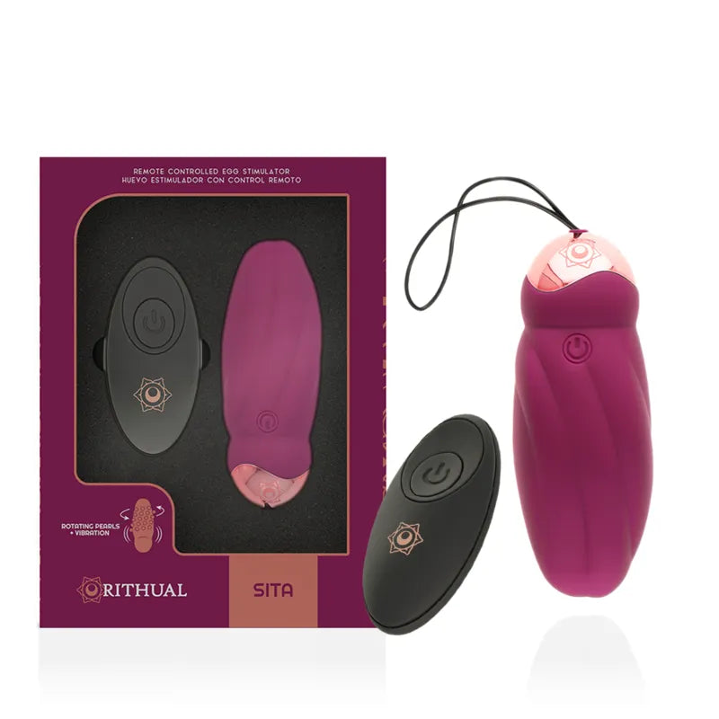 Œuf Vibrant Télécommandé Imperméable Silicone