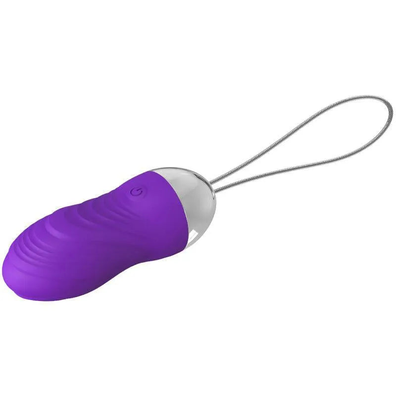 Œuf Vibrant Télécommandé Silicone Violet