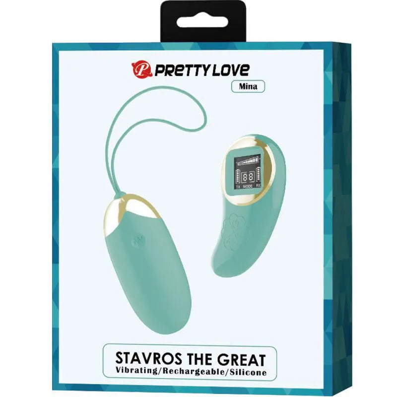 Œuf Vibrant Télécommandé Vert Silicone
