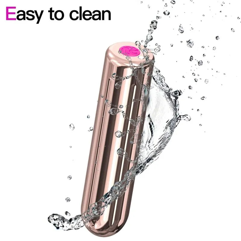 Œuf Vibrant Silicone Étanche Rechargeable