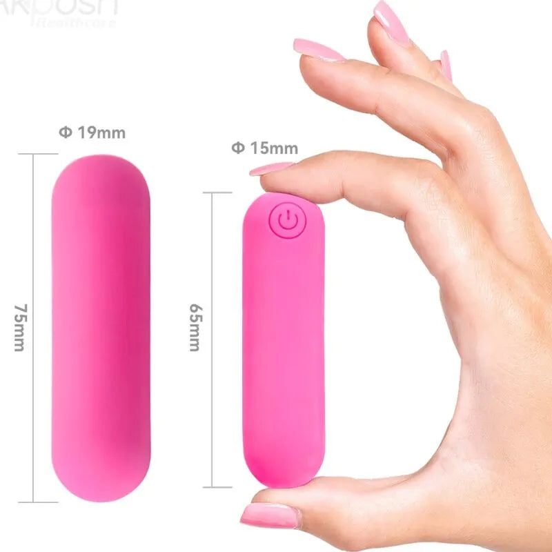 Œuf Vibrant Étanche Rechargeable Silicone