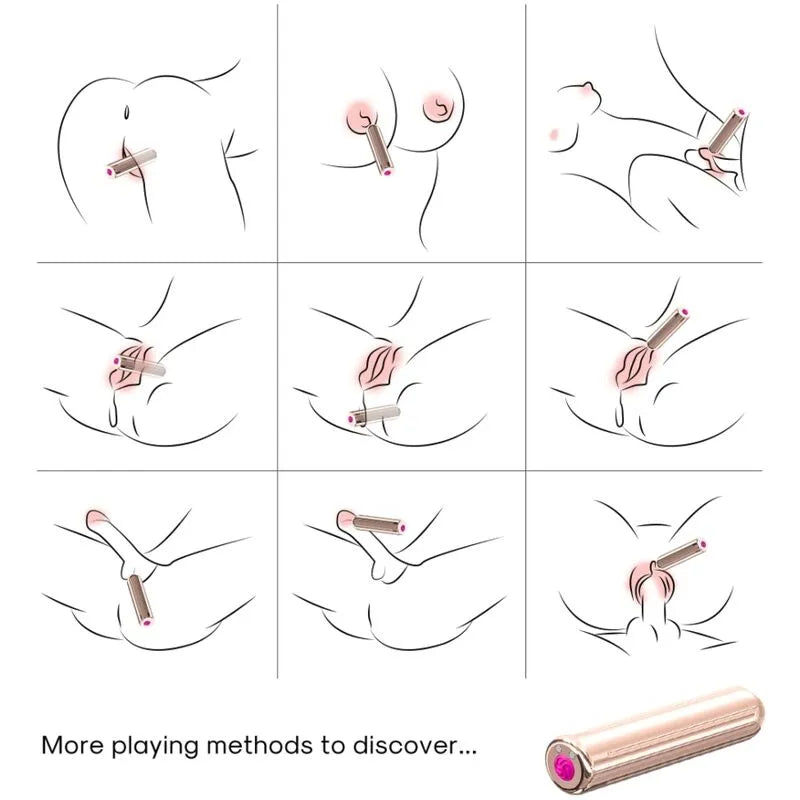 Œuf Vibrant Silicone Étanche Rechargeable