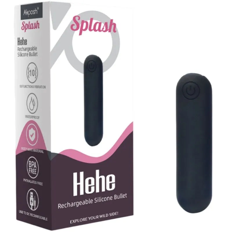 Œuf Vibrant Étanche Silicone Rechargeable