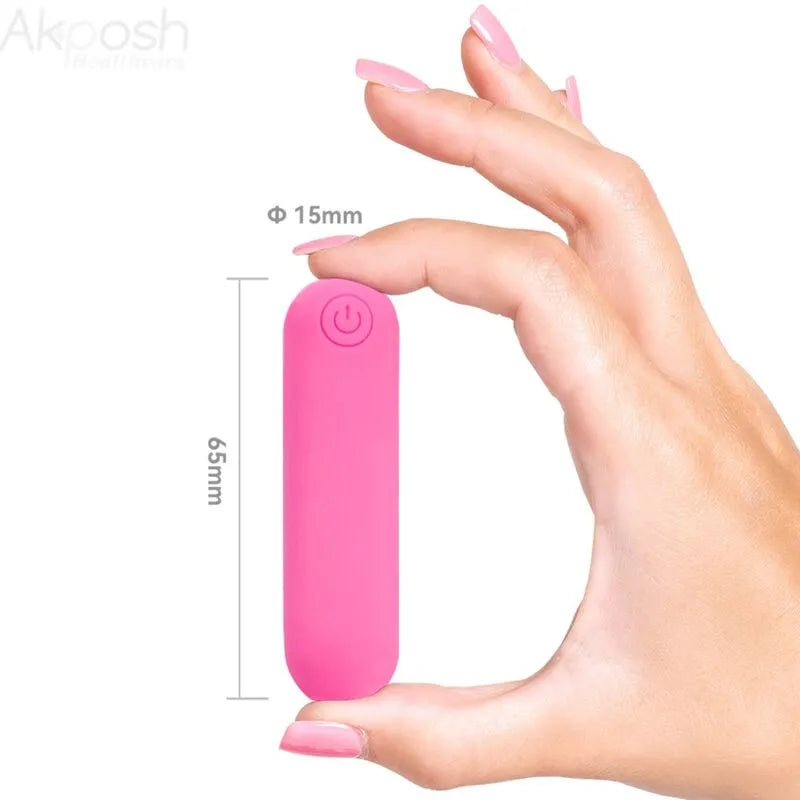 Œuf Vibrant Étanche Télécommande Silicone