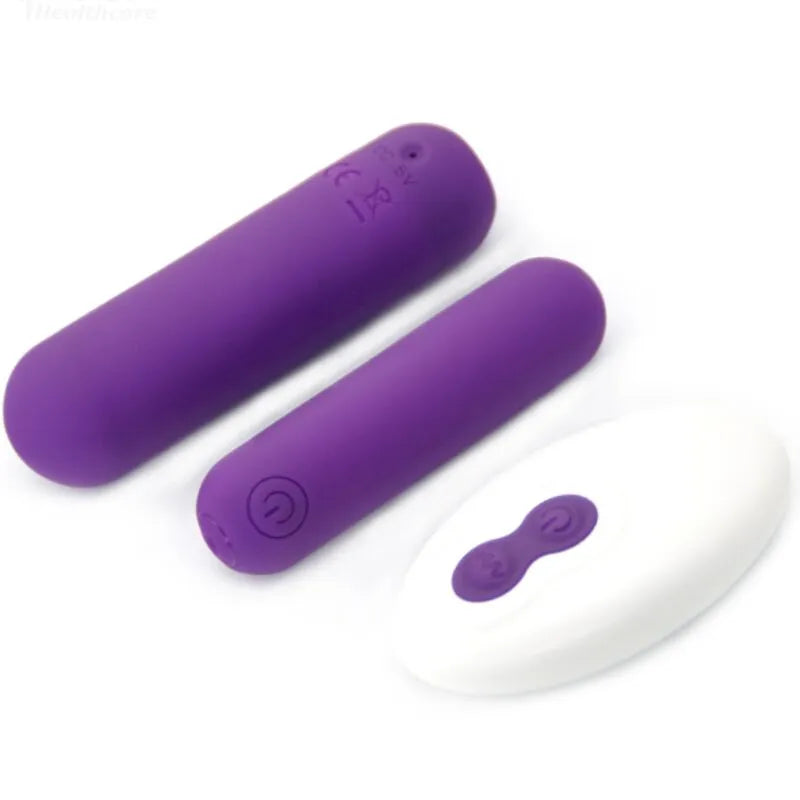 Œuf Vibrant Étanche Télécommande Silicone