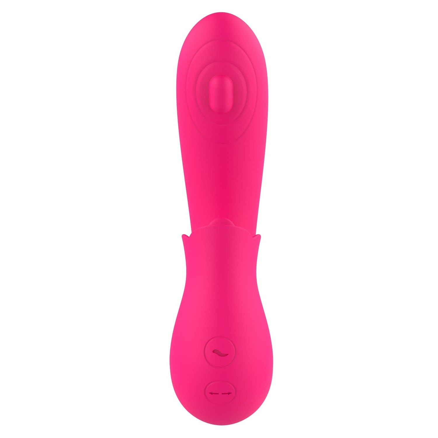 Vibromasseur 2 en 1 G-spot et stimulateur de clitoris USB Kali rose - WS-NV085